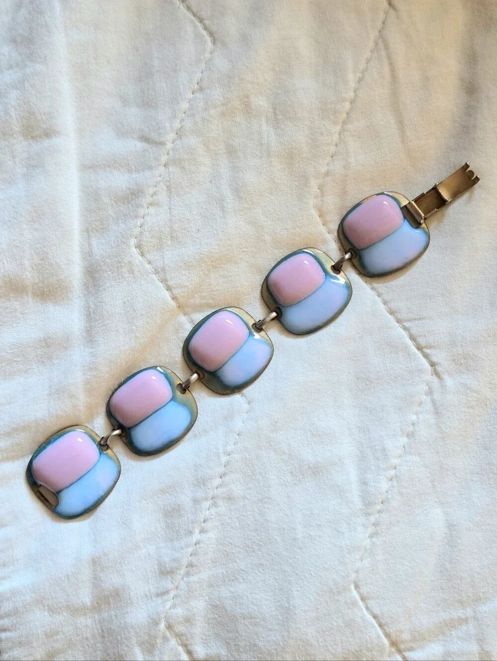 Kay Denning Vintage Enamel Bracelet